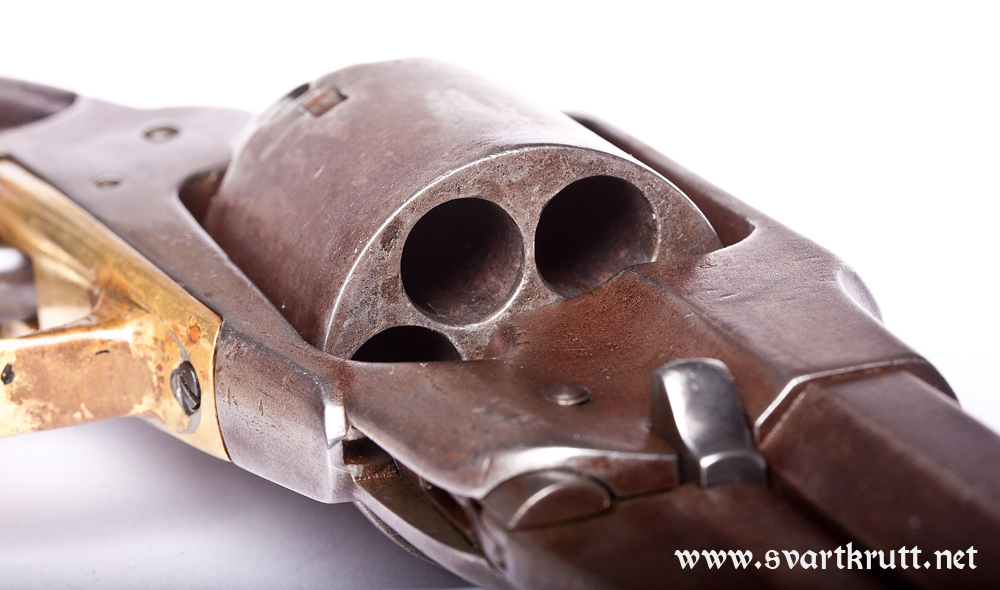 The chambers are slightly coned to facilitate loading.