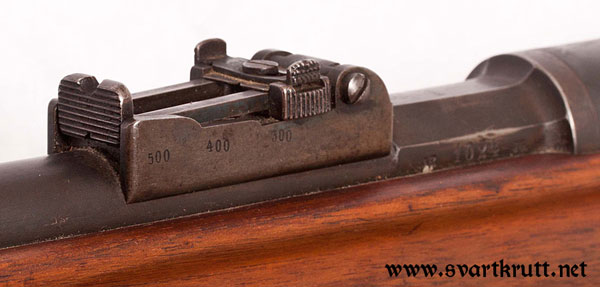 Swedish rear sight.