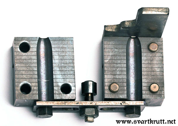 Jarmann bullet mould patterned after the original made by Steve Brooks.